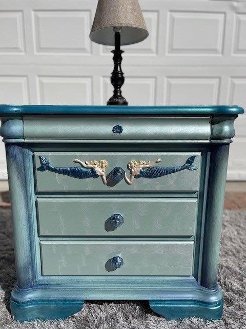 Mermaid - Beside Table (Resin)